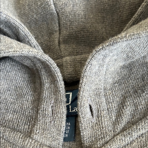 Ralph Lauren Polo Heather Gray Full Zip Jacket - Picture 4 of 7